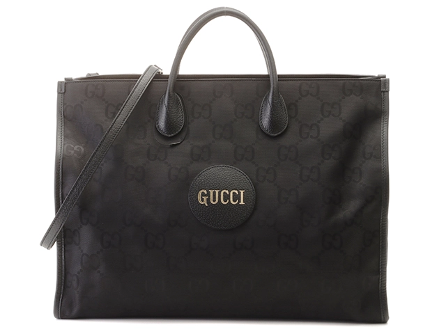 ネット限定】 GUCCI グッチ グッチオブザグリッド 630353 H9HAN 1000 ブラック ナイロン/カーフ  【888】2143000604026 ｔ の購入なら「質」の大黒屋（公式）