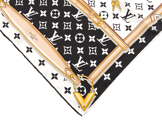 LOUIS VUITTON ルイ・ヴィトン スカーフ カレ・モノグラム