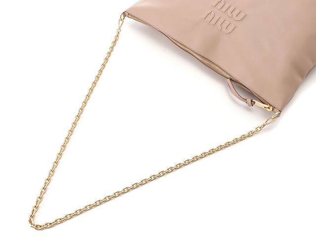 miu miu ミュウミュウ レザーショルダーバッグ 5BC114 レザー