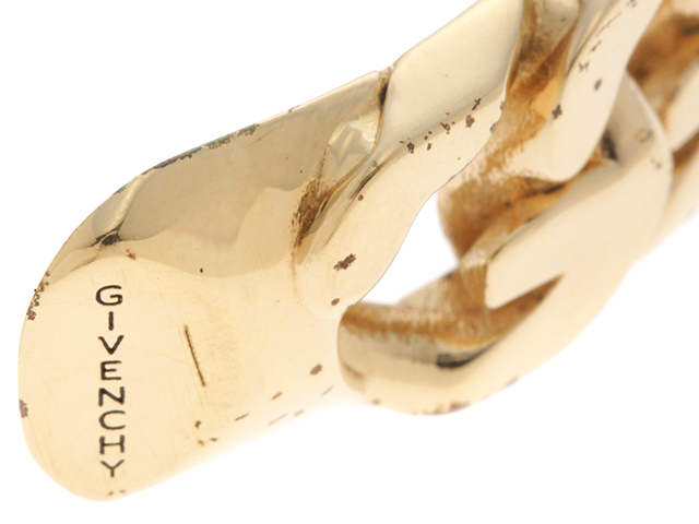 GIVENCHY ジバンシー Gチェーンバングル GP 【431