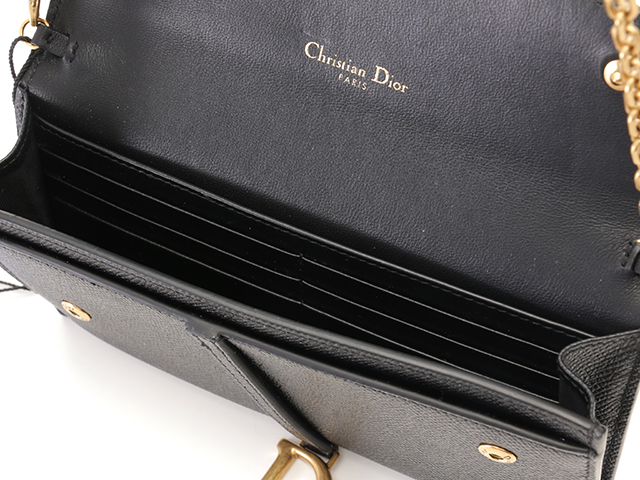 Dior ディオール サドル ロングウォレット S5614CBAA_M900 カーフ