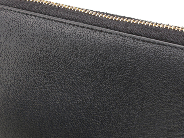 Saint Laurent サンローラン 長財布 ブラック カーフ 352904 【437