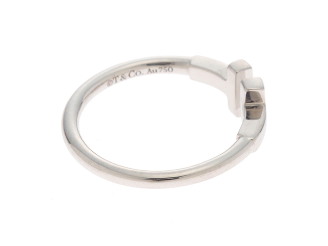TIFFANY＆CO ティファニー Tワイヤー リング WG ホワイト