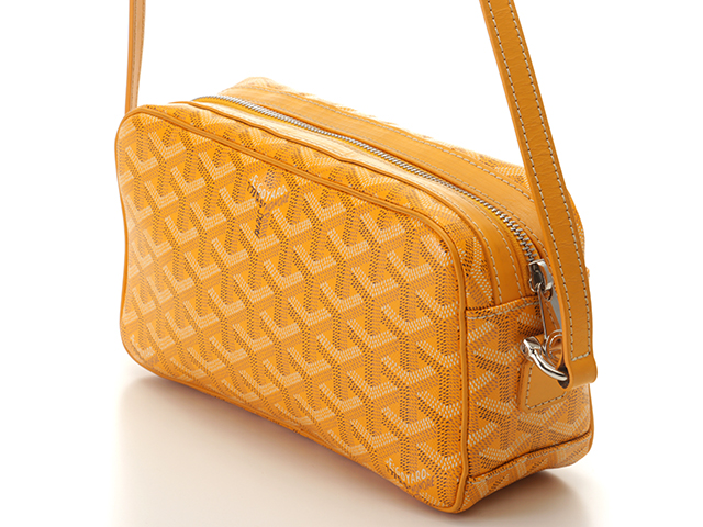 【ネット限定】 GOYARD　ゴヤール　カップヴェールPM　CAPVE2PMLTY08CL08P　PVC　レザー　イエロー　【888】　 2143000612007　K