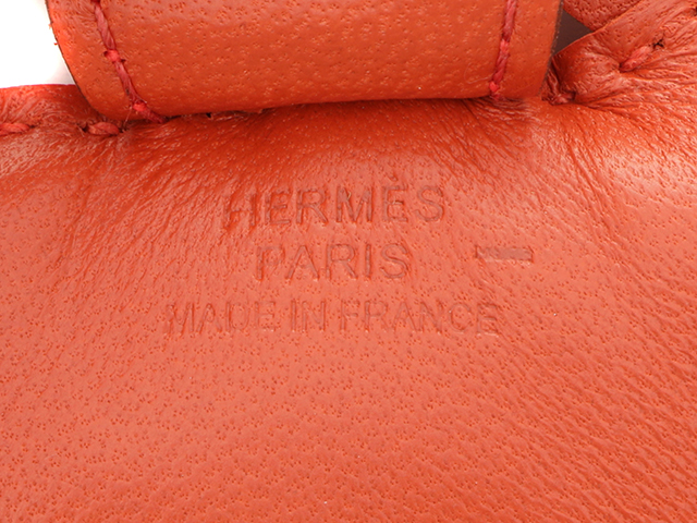 HERMES エルメス ロデオチャームタッチPM サンギーヌ U刻印