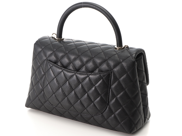 CHANEL シャネル トップハンドルフラップバッグ 28 A92991