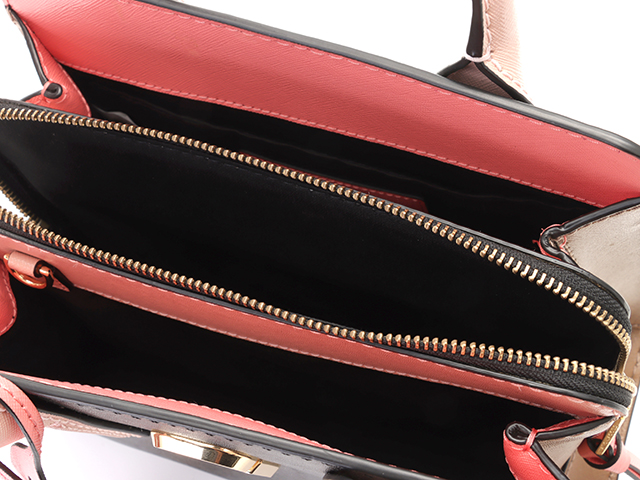 MARC JACOBS 黒赤ハンドバッグ リトルビックショット 美品 マークジェイコブス リトルビックショット 2way バッグ