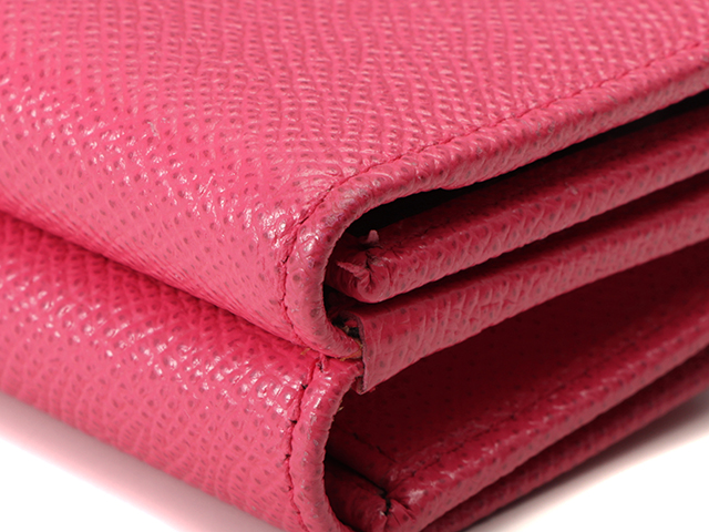 BVLGARI ブルガリ ブルガリ・ブルガリ 三つ折り財布 ピンク