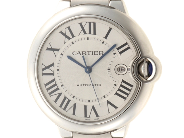 Cartier カルティエ　ﾊﾞﾛﾝﾌﾞﾙｰLM　WSBB0040　SS　シルバー　自動巻き【432】