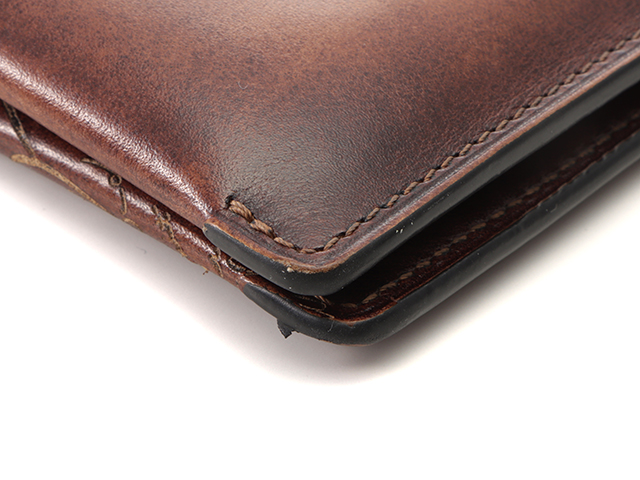 【極美品】Berluti ベルルッティ 二つ折り財布　カリグラフィ　ブラウン ベルルッティ 二つ折り財布 カリグラフィ レザー Berluti 財布