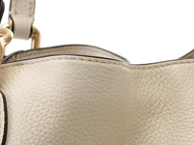 COACH　コーチ　イーディショルダー　57124　レザー　ホワイト　【205】