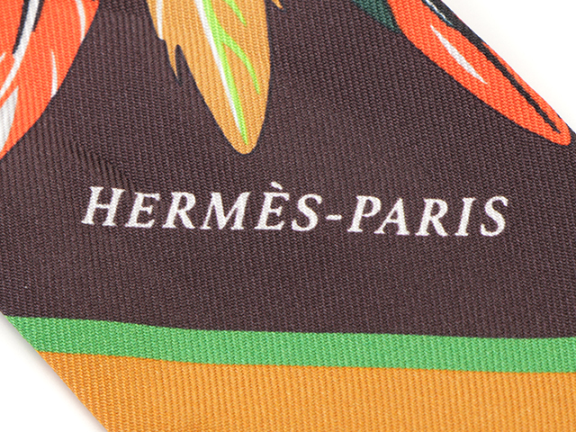 HERMES エルメス トゥイリー DANSE PACIFIQUE ヴェール／コーラル  