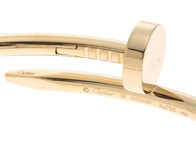 Cartier カルティエ ジュストアンクルブレスレット イエロー Cartier カルティエ ジュストアンクルブレスレット イエロー