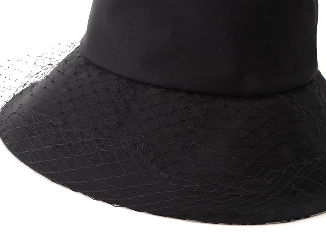 Dior　ディオール　帽子　TEDDY-D　ボブハット　レディース 56　ブラック　ポリエステル　95TDD924G130　参考定価  \115,000-　（2143000629029）　【432】