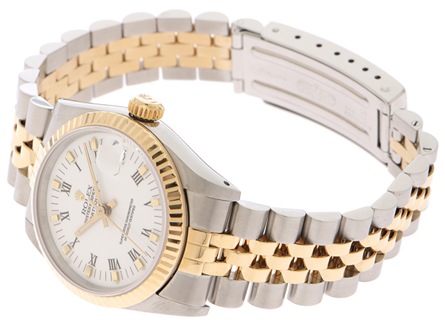 R番 ROLEX ロレックス デイトジャスト ステンレス・イエローゴールド