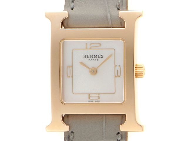 エルメス HERMES Hウォッチシェル HH1.202Ｃ レディース 腕時計