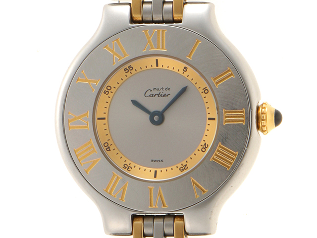 Cartier カルティエ マスト21 ヴァンティアン W10073F4 SS/GP