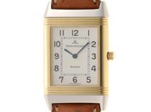 Jaeger-LeCoultre　ジャガールクルト　レベルソクラシック　YG/SS/革　250.5.86　手巻き　男女兼用　シルバー【430】2143000634207