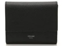 CELINE セリーヌ スモール トリフォールドウォレット グレインドカーフ