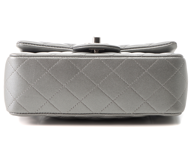 CHANEL シャネル ミニマトラッセ チェーンショルダー シルバー