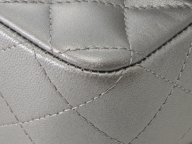 CHANEL シャネル ミニマトラッセ チェーンショルダー シルバー