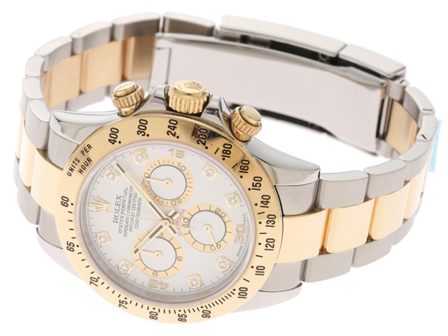 ROLEX ロレックス デイトナ 116523 SSxYG 自動巻 ランダム番 白