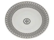 HERMES エルメス 食器 Hデコ スーププレート P037013P ホワイト