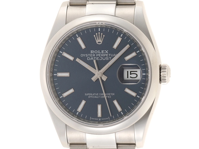 ROLEX ロレックス デイトジャスト 126200 ブルー 36mm メンズ
