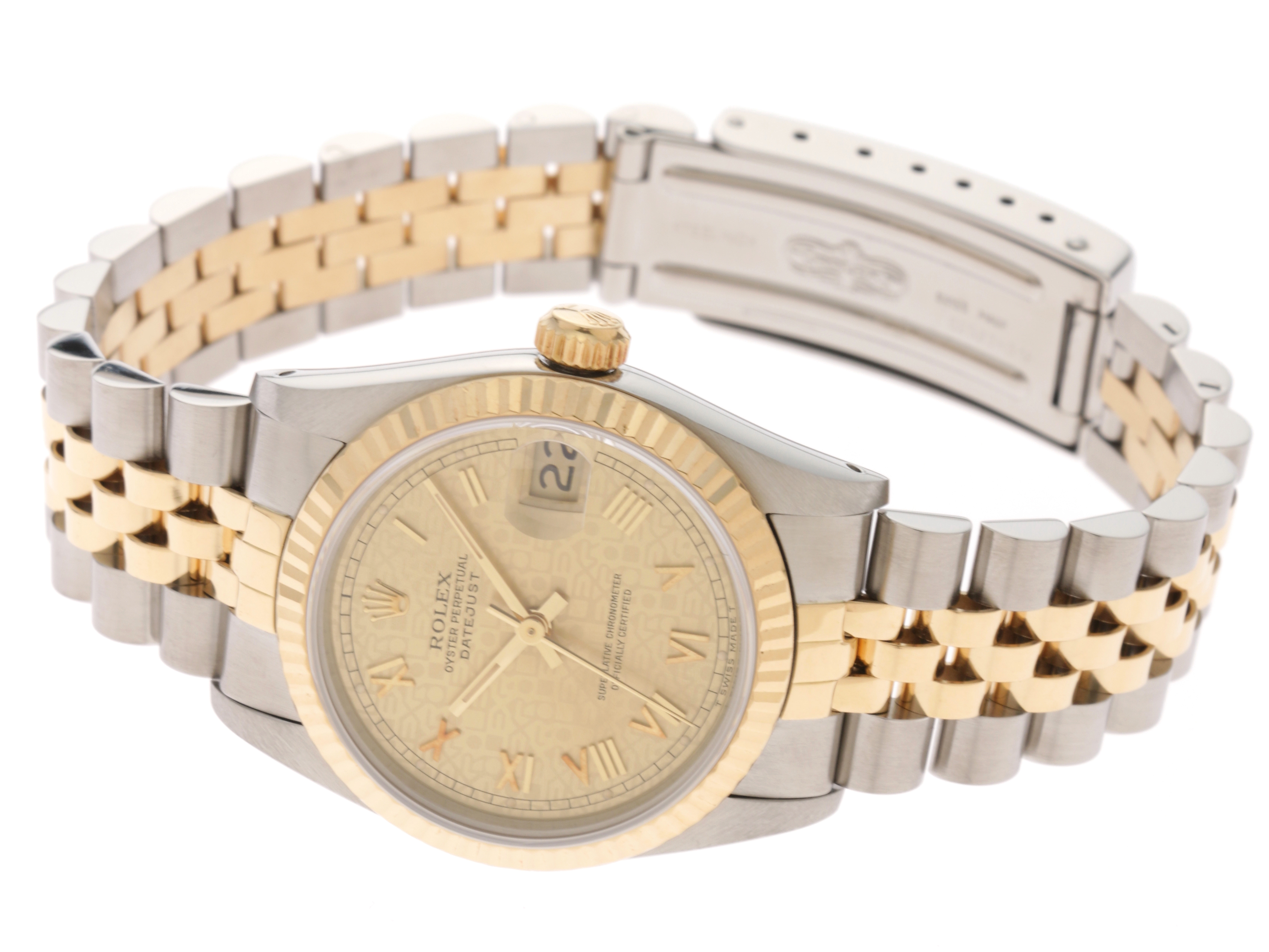 ROLEX ロレックス デイトジャスト 文字盤 3針付き 13/68008
