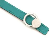 HERMES　エルメス　セリエミニリバーシブルベルト　ヴェールヴェローヌ/ゴールド/シルバー金具【472】RKT