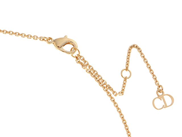 DIOR ディオール CLAIR D LUNEネックレス GP レジンパールレ DIOR ディオール CLAIR D LUNEネックレス GP レジンパールレ