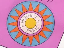 HERMES  エルメス　カレ90 TEA FOR TWO ブラン／シクラメン／マルチ【471】N