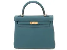 HERMES エルメス ケリー25 ヴェールボスフォール トゴ GP 内縫い