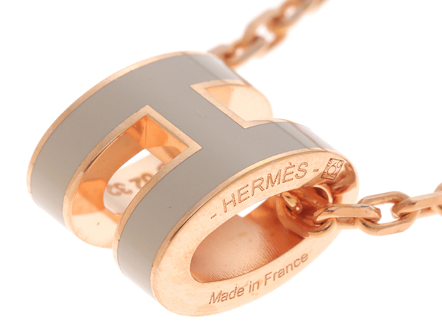 HERMES エルメス ネックレス ポップアッシュミニネックレス