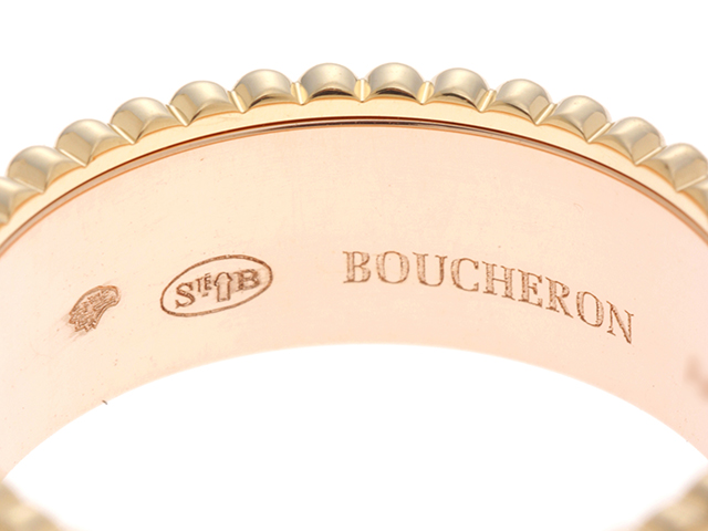 BOUCHERON ブシュロン キャトルクラシックリングスモール K18 BOUCHERON ブシュロン キャトルクラシックリングスモール K18