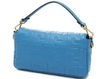 FENDI フェンディ バゲット ブルー ナッパレザー 【471】Y の購入なら