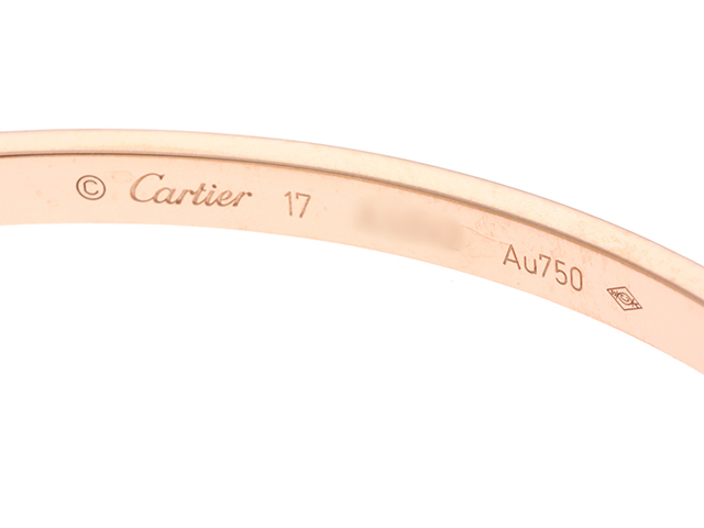 Cartier カルティエ ラブブレスレット SM ダイヤモンド6石 K18 Cartier カルティエ ラブブレスレット SM ダイヤモンド6石 K18