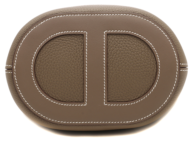 HERMES エルメス インザループ18 トリヨンクレマンス エトゥープ