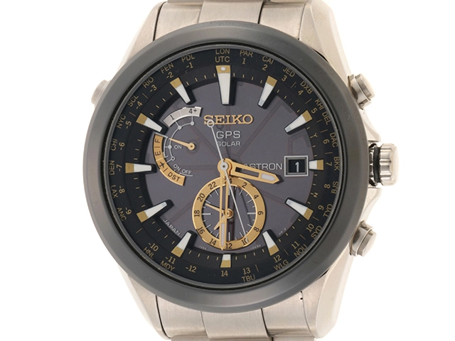 SEIKO セイコー 腕時計 アストロン SAST005 7X52-0AA0 ブライトチタン ...