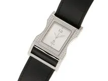 DIOR ディオール クリス47 CD033113 シルバー文字盤 SS/革 レディース