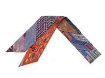 HERMES　エルメス　トゥイリー PANTIN CITY　ブルー／オレントゥイリー 【471】N