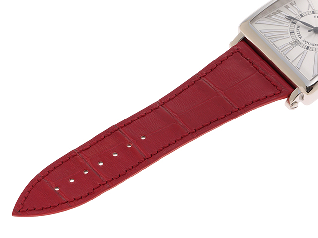 美品 フランクミュラー クロコ レザーベルト ラグ幅22mm尾錠20mm腕時計