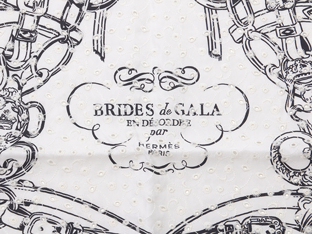 エルメス カレ70 スカーフ Brides de Gala Broderie Aバンダナ/スカーフ