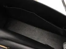 Hermès　エルメス　ケリー２８　ブラック／GP　□F刻印(2002年頃)　【471】Ｙ