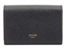 CELINE レザー 名刺andカード入れ 専用 CELINE ブラックレザー 名刺入れ CELINE セリーヌ カード