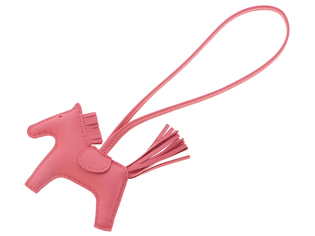 HERMES エルメス ロデオチャームPM ローズアザレ 刻印U 2022年頃【472  