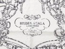 HERMES　エルメス　カレ70 BRIDES de GALA FINESS　ブラン/ノワール【471】N