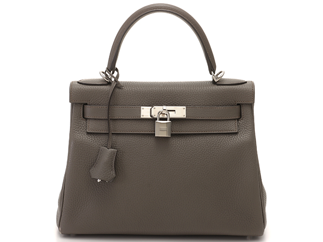 ランク N 新品 HERMÈS エルメス ケリー25 ブラック (89) トゴ