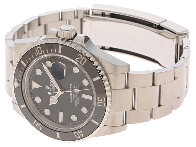 2024年9月正規品 ROLEX ロレックス 腕時計 サブマリーナー デイト 126610LN ステンレス/セラミック ブラック文字盤 自動巻き【472】SJ