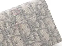 Dior　ディオール　Saddle フラップ カードホルダー　オブリーク ジャカード　カードケース　グレー　S5611CTZQ_M932　（2143000677075）【200】